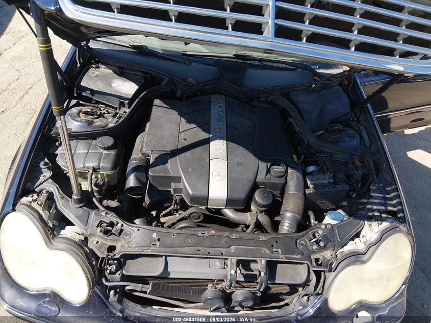 MERCEDES-BENZ C 320 2002 VIN WDBRH64J92F112140