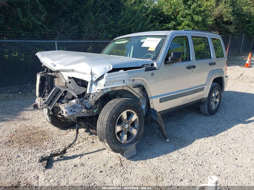 JEEP LIBERTY 2008 VIN 1J8GN28K08W174797