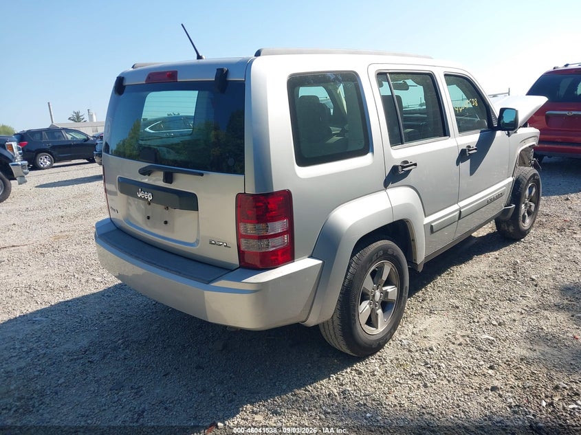 JEEP LIBERTY 2008 VIN 1J8GN28K08W174797