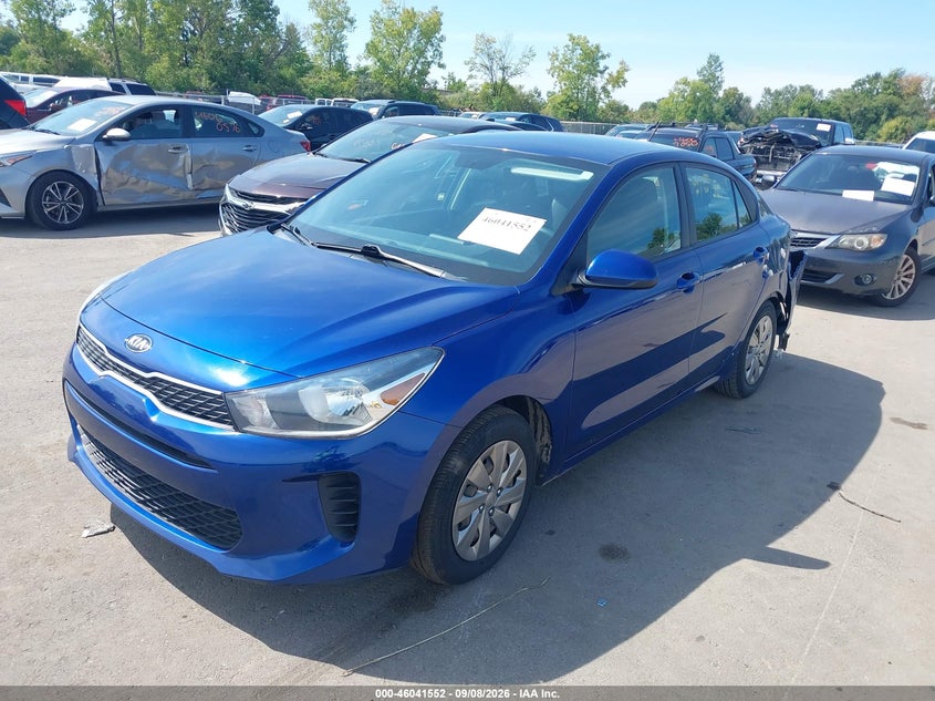 Vin: 3kpa24ad3le296781, lot: 46541007, kia rio s 20202
