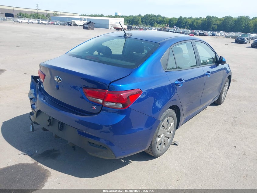 Vin: 3kpa24ad3le296781, lot: 46541007, kia rio s 20204