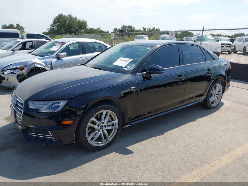 Vin: waudnaf4xhn043873, lot: 46541017, audi a4 2.0t season of audi premium 20172