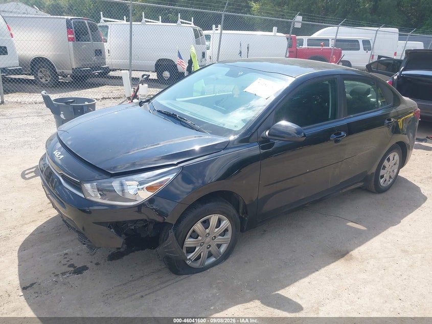 Vin: 3kpa24ad4pe577512, lot: 46541055, kia rio s 20232