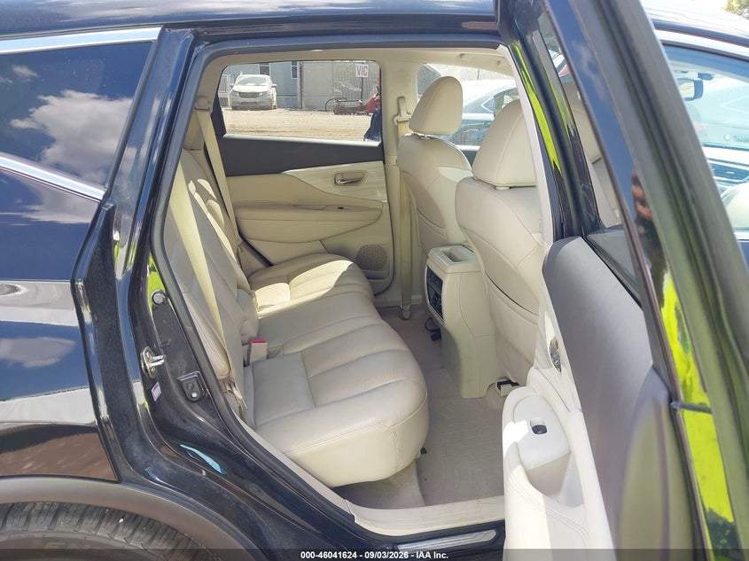 NISSAN MURANO 2015 VIN 5N1AZ2MH1FN272621