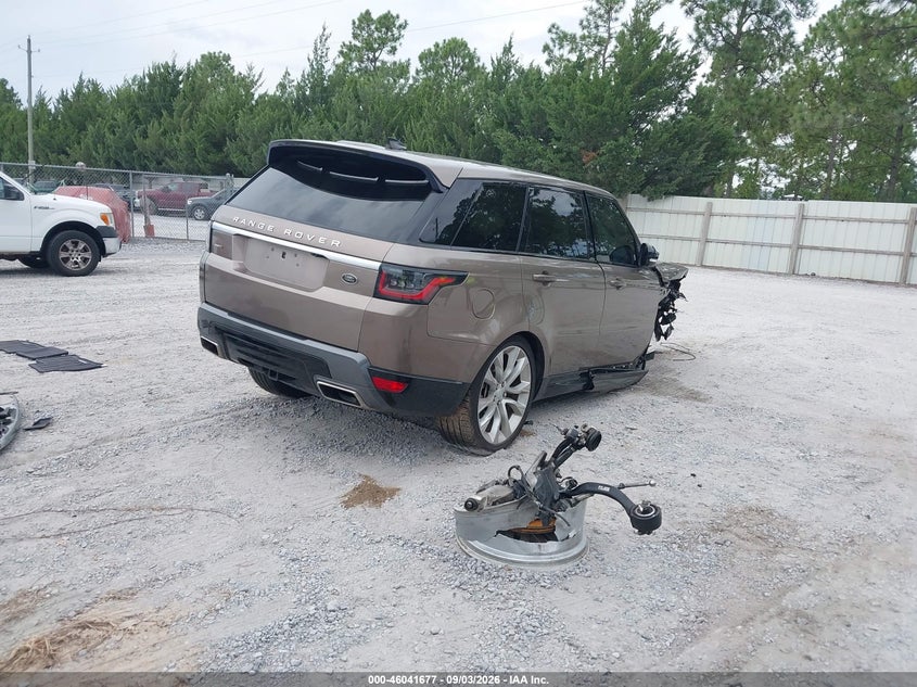 Vin: salwr2rv6ja808237, lot: 46541132, land rover range rover sport hse 20184