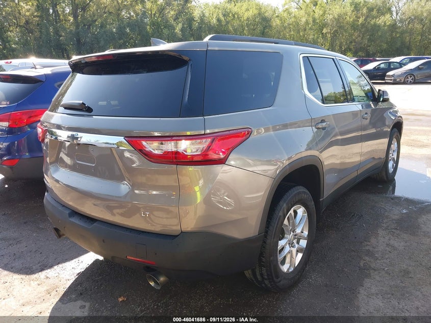 Vin: 1gnergkw9kj164390, lot: 46541141, chevrolet traverse 1lt 20194