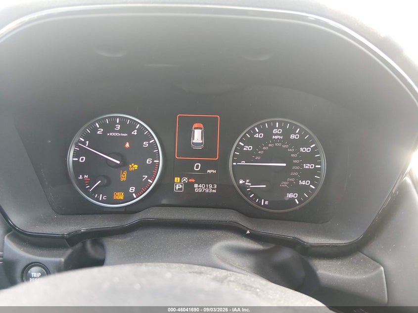 SUBARU OUTBACK 2020 VIN 4S4BTAAC2L3189246