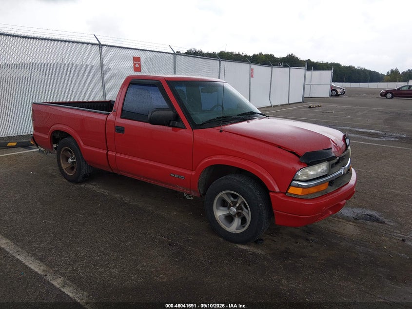 2000 Chevrolet S-10 Ls, Перёд, IAAI, VIN 1GCCS1440YK147042