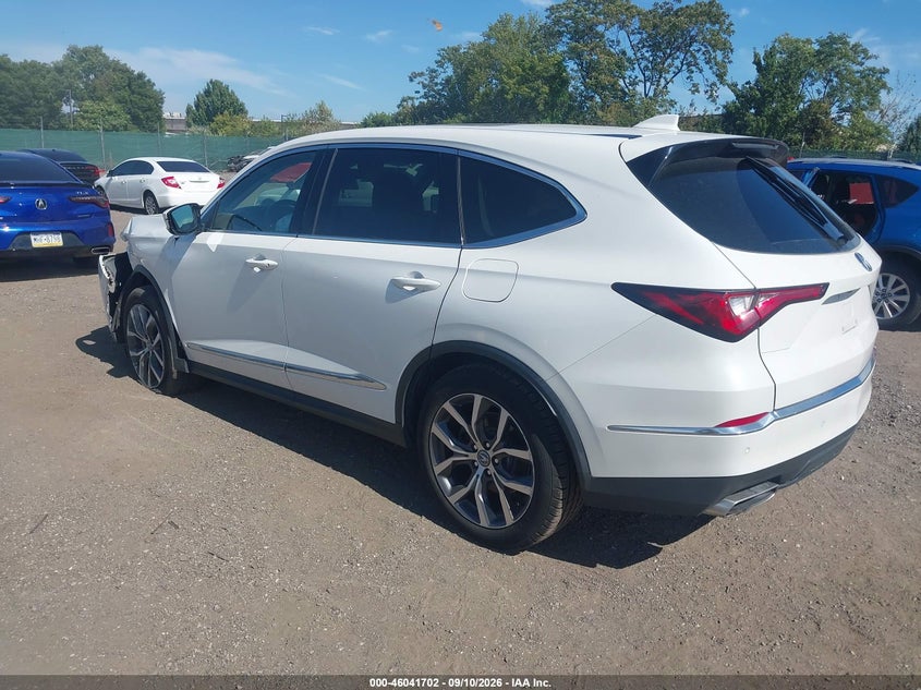 Vin: 5j8ye1h40nl037932, lot: 46541157, acura mdx technology package 20223