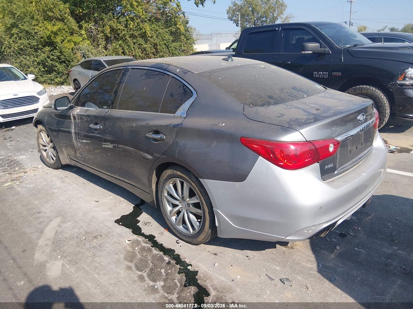 2015 INFINITI Q50 auction photo 3