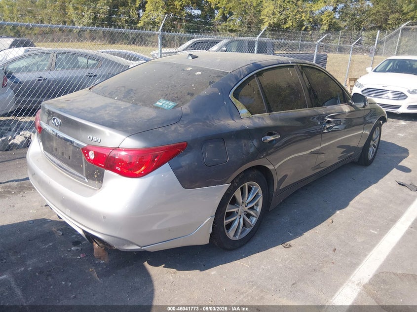 2015 INFINITI Q50 auction photo 4
