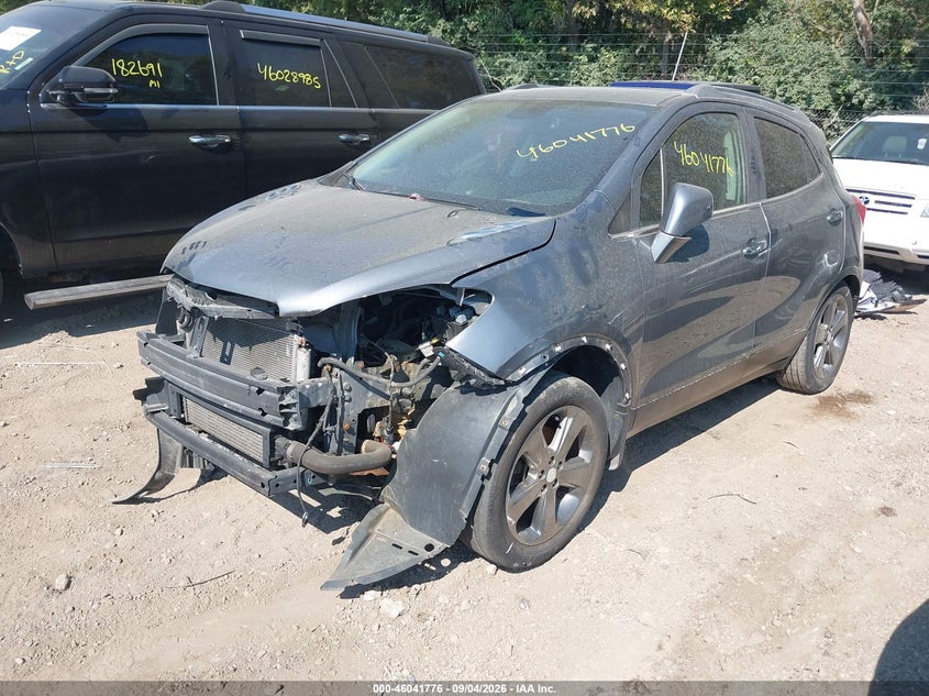 Vin: kl4cjbsb7db166296, lot: 46541231, buick encore convenience 20132