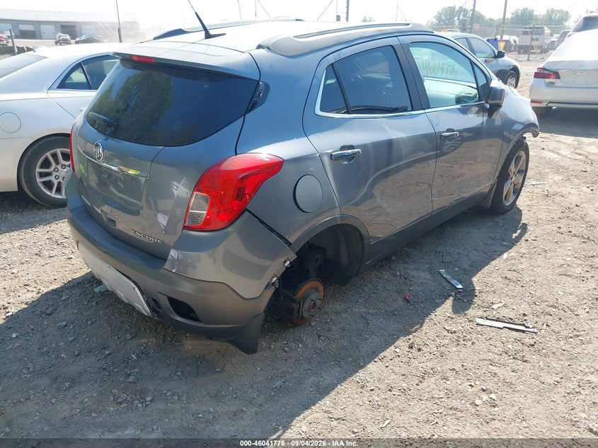 Vin: kl4cjbsb7db166296, lot: 46541231, buick encore convenience 20134