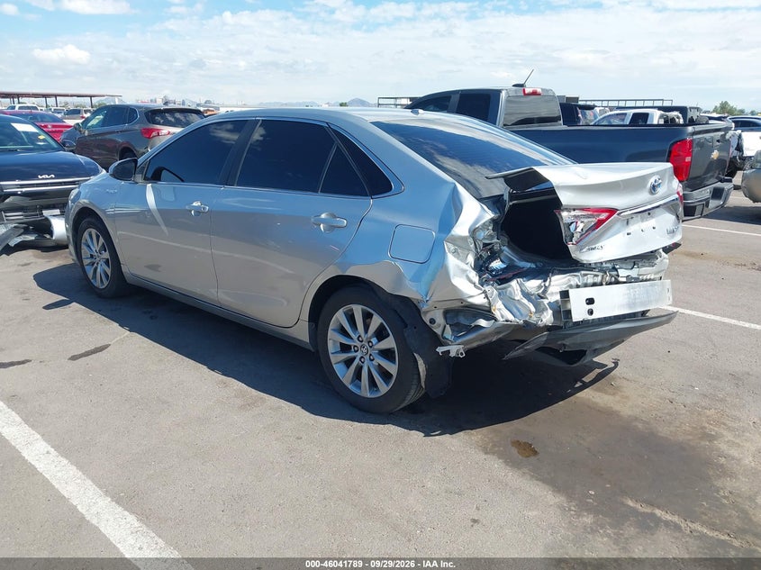 TOYOTA CAMRY HYBRID 2017 VIN 4T1BD1FK2HU213172