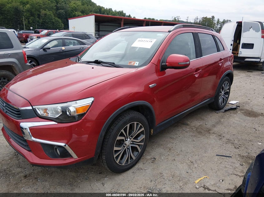 2016 MITSUBISHI OUTLANDER SPORT UTILITY VEHICLE 2.4L I-4 DOHC, VVT, REGULAR , 168HP