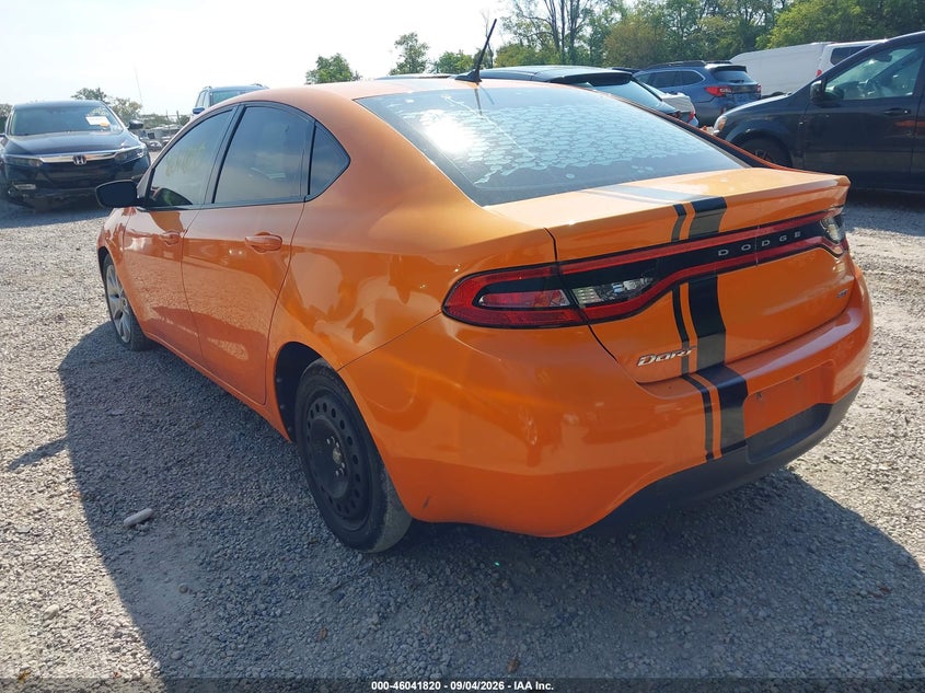 Vin: 1c3cdfba8dd171575, lot: 46541272, dodge dart sxt 20133