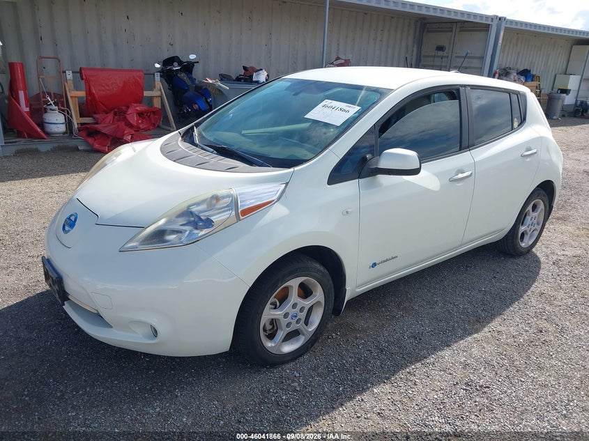 2011 NISSAN LEAF auction photo 2