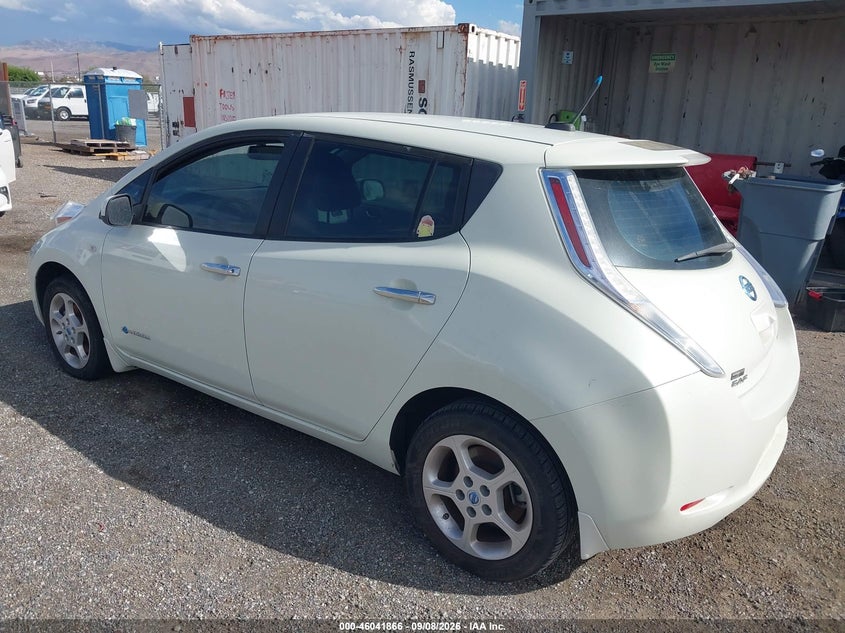 2011 NISSAN LEAF auction photo 3