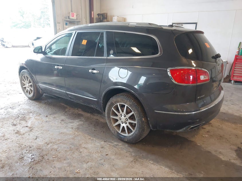 Vin: 5gakrckd6dj239389, lot: 46541355, buick enclave leather 20133