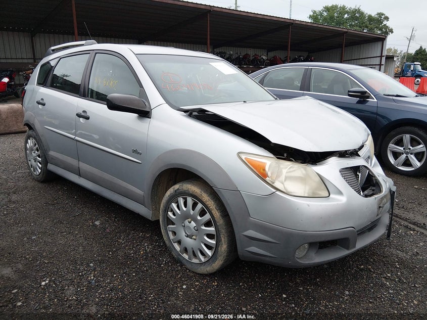2007 Pontiac Vibe, Front & Rear, IAAI, VIN 5Y2SL65807Z426455