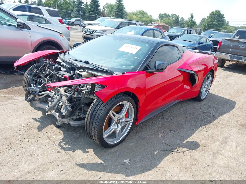 2021 CHEVROLET CORVETTE STINGRAY auction photo 2