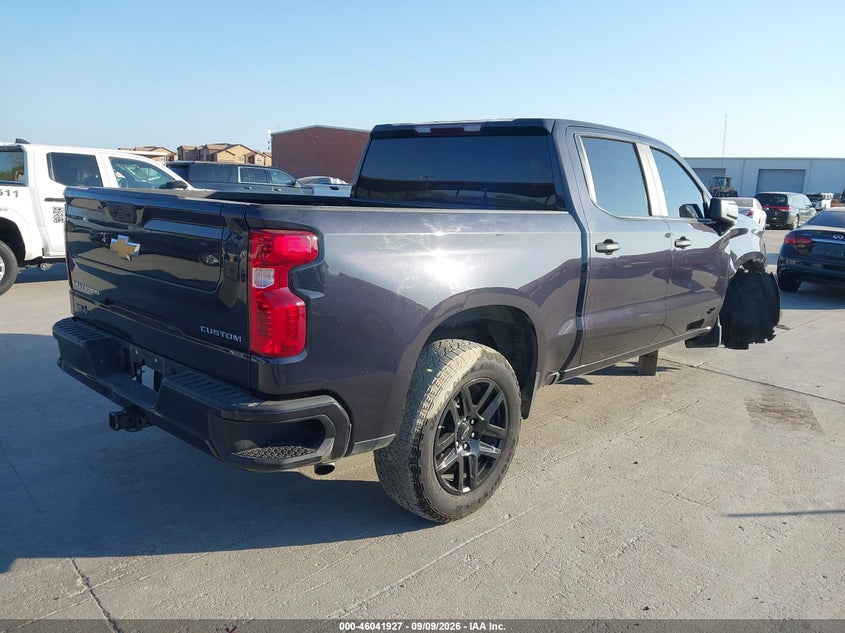 Vin: 3gcpabek9pg258895, lot: 46541382, chevrolet silverado 1500 2wd  short bed custom 20234