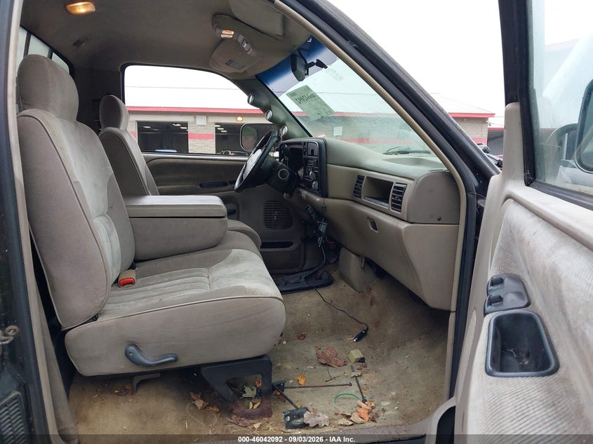 DODGE RAM 2500 1996 VIN 1B7KF26C1TJ102085