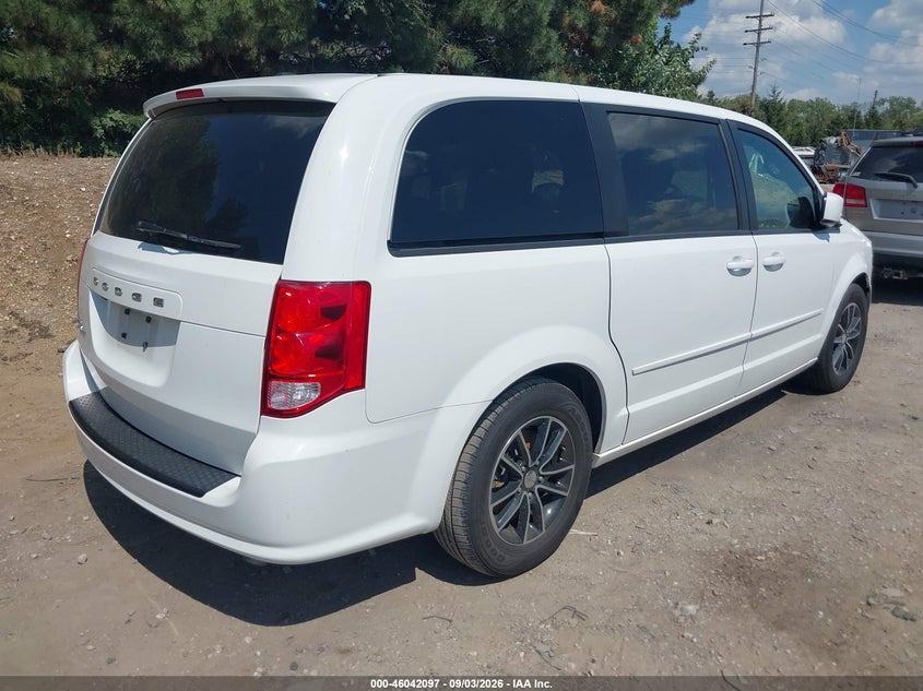 DODGE GRAND CARAVAN 2017 VIN 2C4RDGBG2HR631395