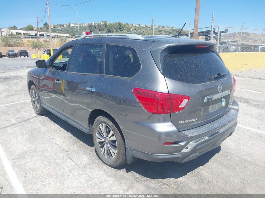 Vin: 5n1dr2mn7jc664493, lot: 46541584, nissan pathfinder sv 20183