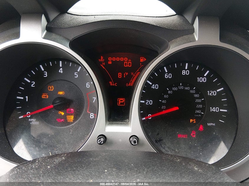 NISSAN JUKE 2012 VIN JN8AF5MV0CT107630