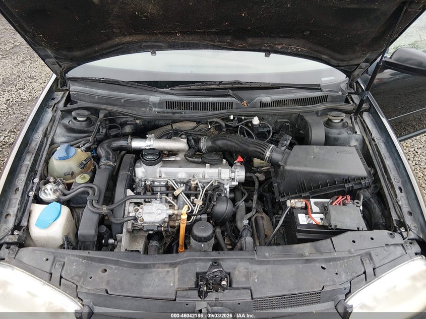 VOLKSWAGEN GOLF 2002 VIN 9BWGP61J324035654