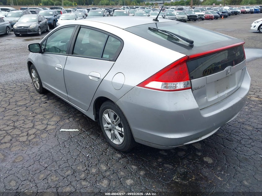 Vin: jhmze2h77as019297, lot: 46541672, honda insight ex 20103