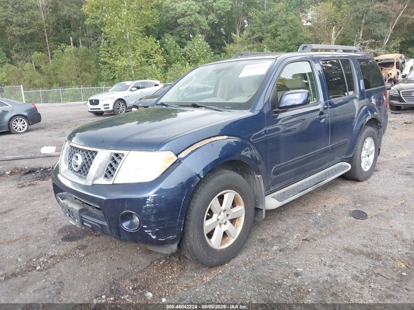 Vin: 5n1ar1nn6cc604803, lot: 46541679, nissan pathfinder sv 20122