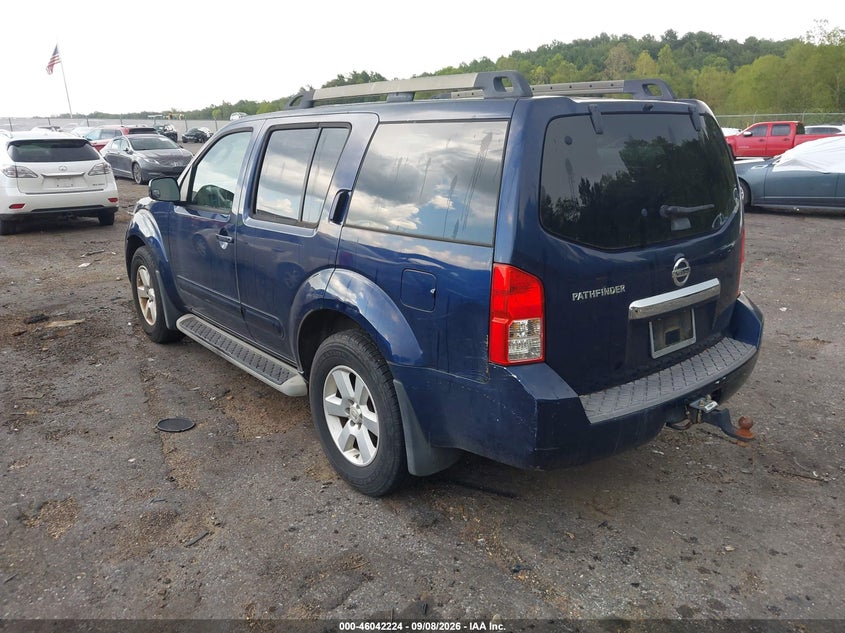 2012 NISSAN PATHFINDER auction photo 3