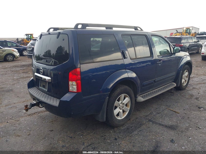 2012 NISSAN PATHFINDER auction photo 4