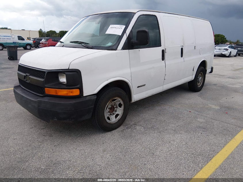 CHEVROLET EXPRESS 2003 VIN 1GCGG25V531142210