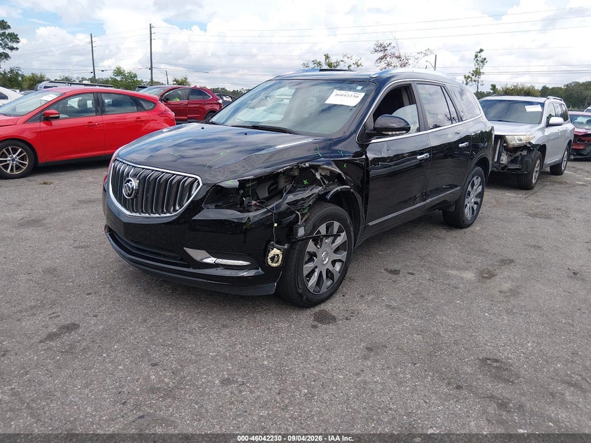 2017 Buick Enclave, Удар спереду, IAAI, VIN 5GAKRBKD2HJ282076 — фото 2