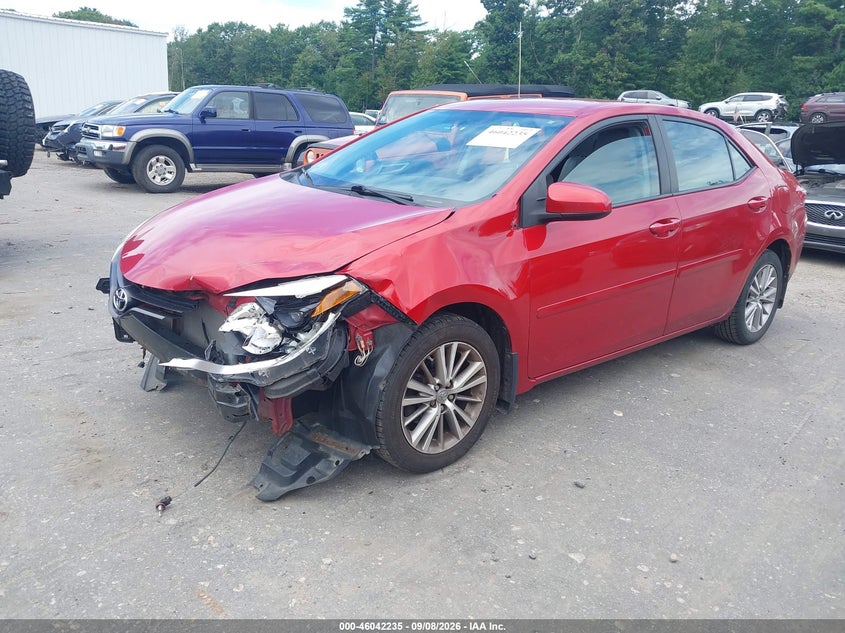 Vin: 2t1burhe2ec175199, lot: 46541690, toyota corolla le plus 20142