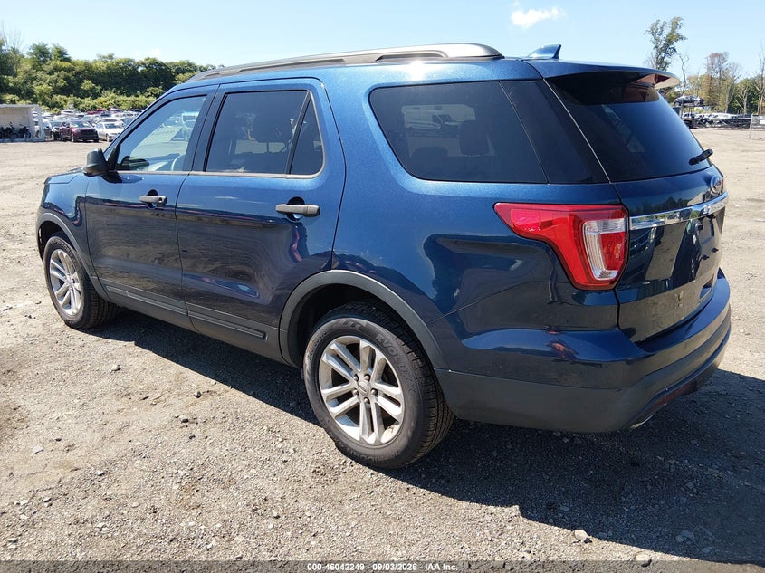 Vin: 1fm5k8b8xhga91326, lot: 46541704, ford explorer 20173