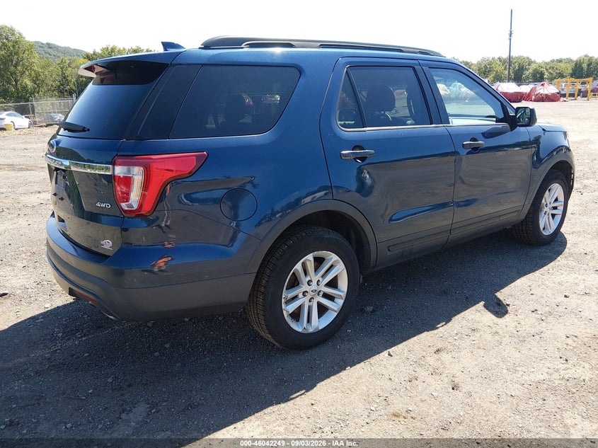 Vin: 1fm5k8b8xhga91326, lot: 46541704, ford explorer 20174