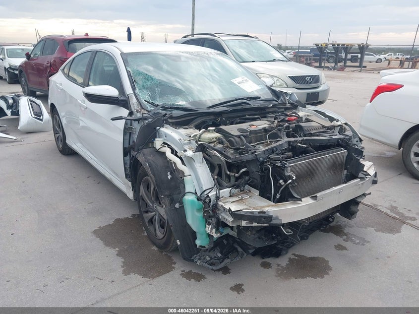 Vin: 2hgfc2f66lh568814, lot: 46541706, honda civic lx 2020 img_1