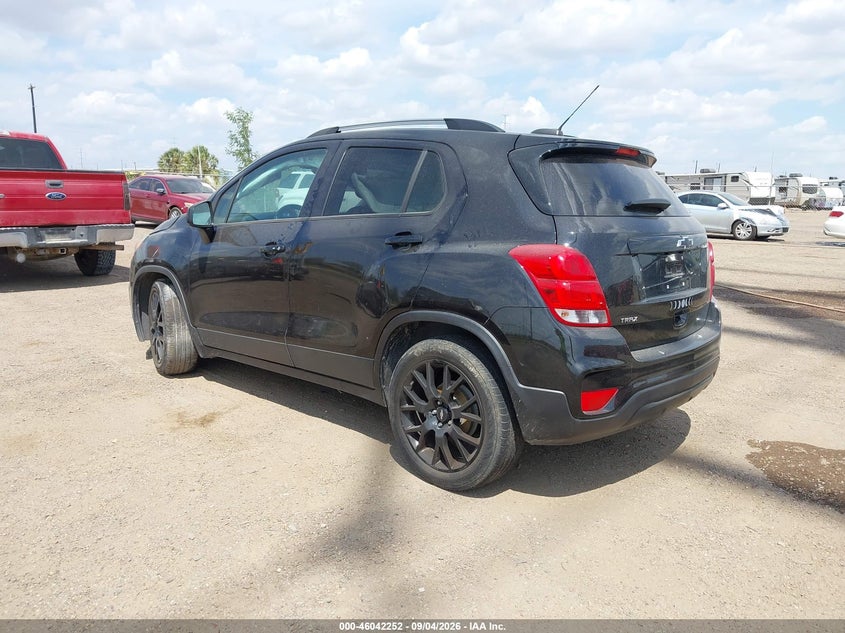 Vin: kl7cjlsm3nb508581, lot: 46541707, chevrolet trax fwd lt 20223
