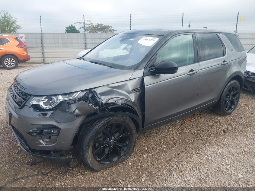 Vin: salcr2bg2hh642153, lot: 46541725, land rover discovery sport hse 20172