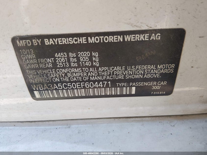 2014 BMW 328I · Фото 9