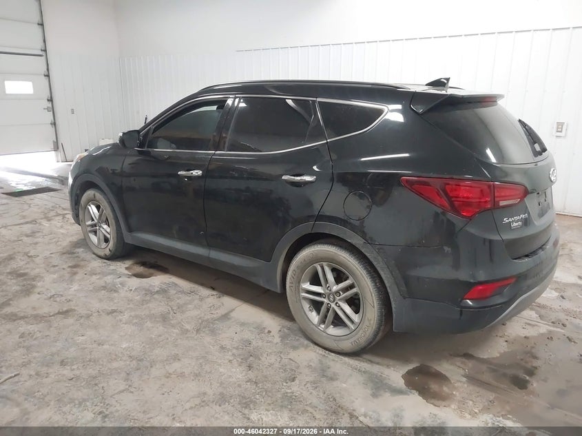 Vin: 5nmzudlb5hh051442, lot: 46541782, hyundai santa fe sport 2.4l 20173