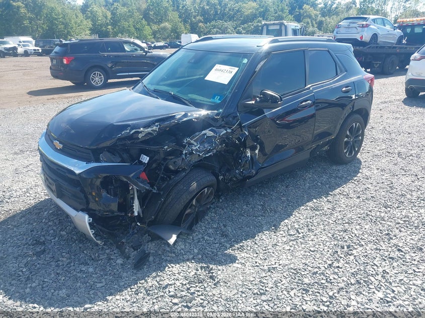 Vin: kl79mrsl9mb006765, lot: 46541793, chevrolet trailblazer awd lt 20212