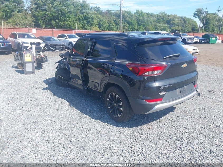 Vin: kl79mrsl9mb006765, lot: 46541793, chevrolet trailblazer awd lt 20213