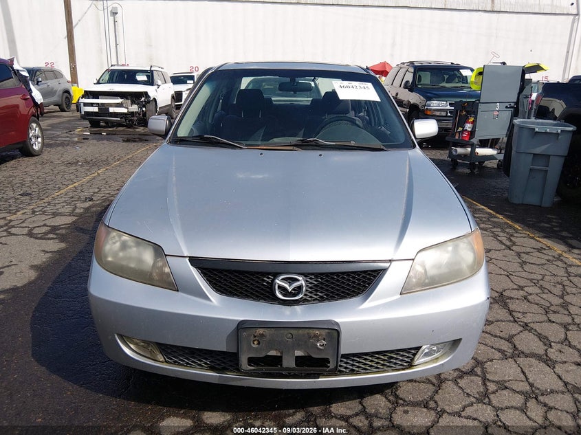 MAZDA PROTEGE 2002 VIN JM1BJ226721579522
