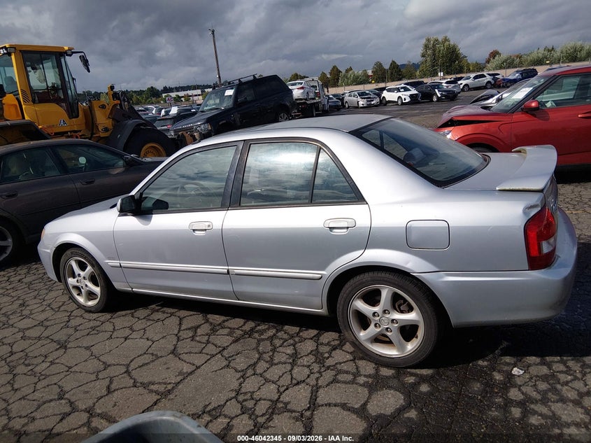 MAZDA PROTEGE 2002 VIN JM1BJ226721579522
