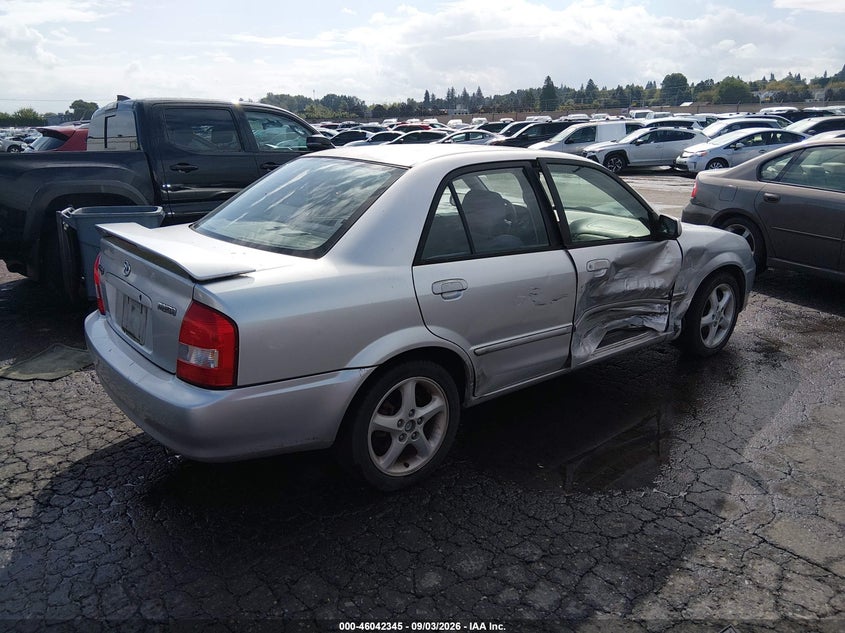 MAZDA PROTEGE 2002 VIN JM1BJ226721579522